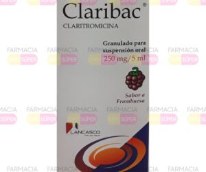 CLARIBAC 250MG/5ML 50ML POLVO SUSPENSION