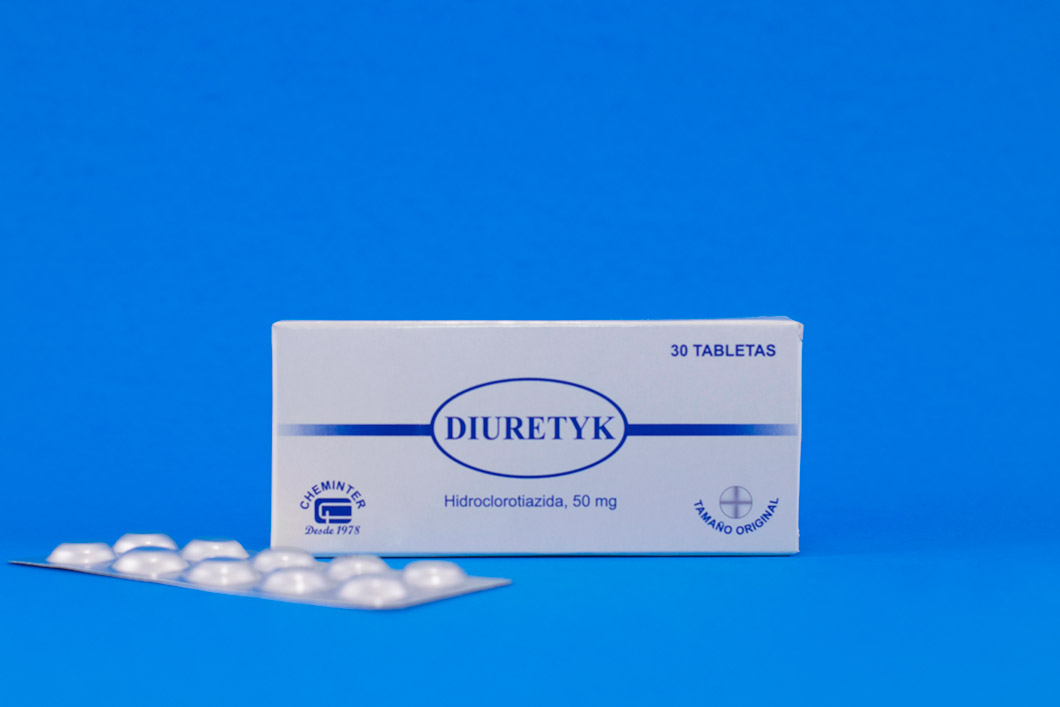 DIURETYK 50MG 30 TABLETA - Distribuidor de CHEMILCO
