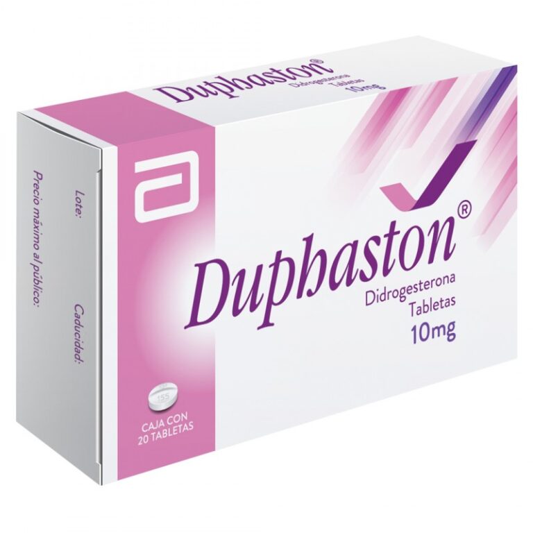 DUPHASTON 10MG 20 TABLETA Distribuidor de Abbott
