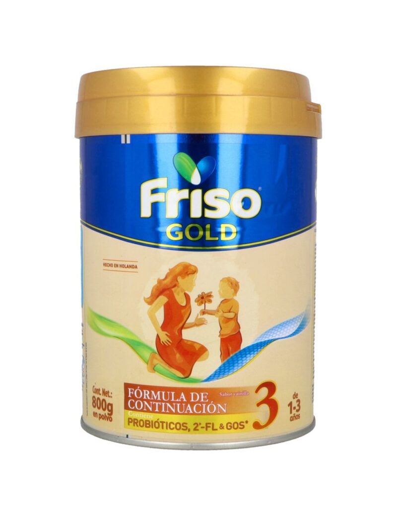 FRISO GOLD 3 800G POLVO Leche en Polvo para Bebés - Distribuidor de ...