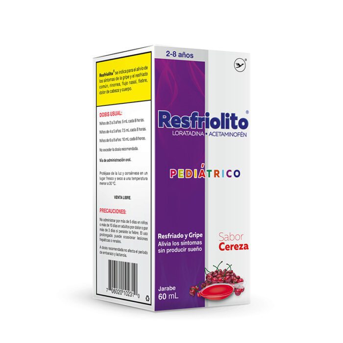 RESFRIOLITO INFANTIL 120ML JARABE Distribuidor de DONOVAN OTC