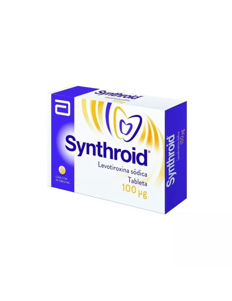 SYNTHROID 150MCG 30 TABLETA - Distribuidor de Abbott