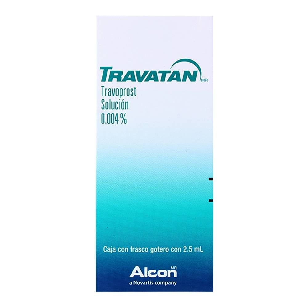 TRAVATAN 0.004% 2.5ML SOLUCION OFTALMICA - Distribuidor de Alcon Sanfer