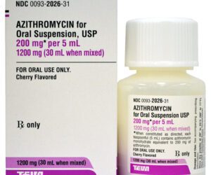 ZITHROMAX 200MG/5ML 15ML POLVO SUSPENSION
