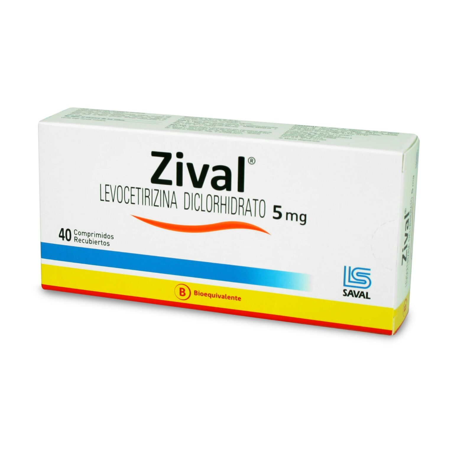 Zivel Compression ZIVAL 5MG 40 COMPRIMIDO – Medikamentos.com