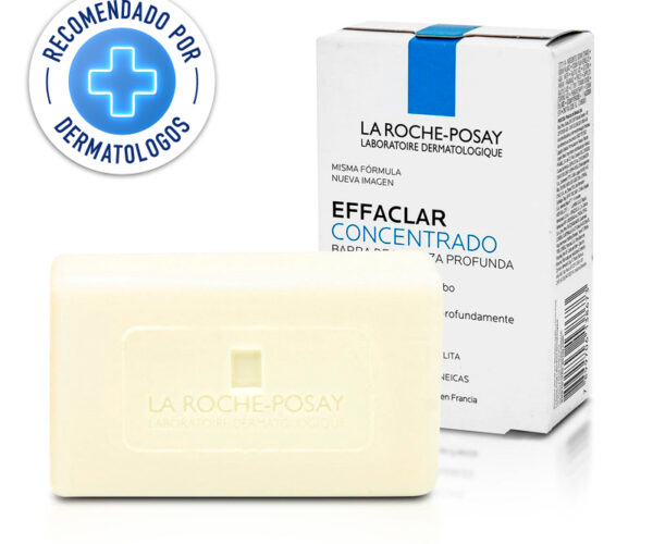 LIMPIEZA FACIAL EFFACLAR CONCENTRADO JABON BARRA PIEL GRASA/ACNE 70G