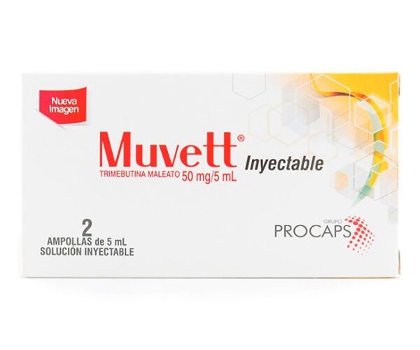 MUVETT 50MG/5ML 1 SOLUCION INYECTABLE – Medikamentos.com