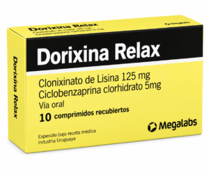 DORIXINA RELAX 125MG/5MG 10 COMPRIMIDO