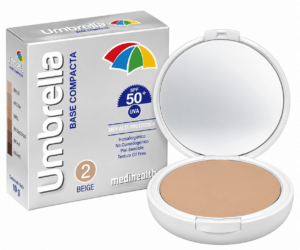 UMBRELLA TONO BEIGE SPF50+ 11G BASE COMPACTA