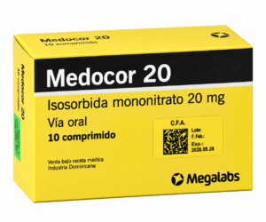 MEDOCOR 20MG 10 COMPRIMIDO (1BLIST)