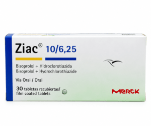ZIAC 10MG/6.25MG 30 TABLETA