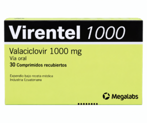 VIRENTEL 1000MG 30 COMPRIMIDO