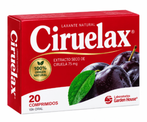 CIRUELAX MINITABS 75MG 20 COMPRIMIDO