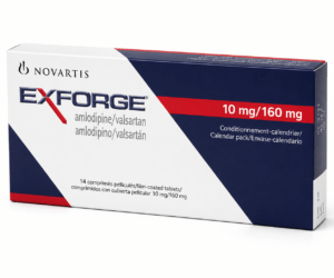 EXFORGE 10MG/160MG 14 COMPRIMIDO