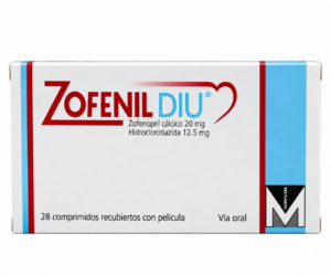 ZOFENIL DIU 30MG/12.5MG 28 COMPRIMIDO