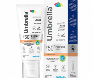 UMBRELLA PROTECTOR SOLAR PERFECT SKIN TONO OSCURO SPF50+ 50G EMULSION FACIAL Y CORPORAL