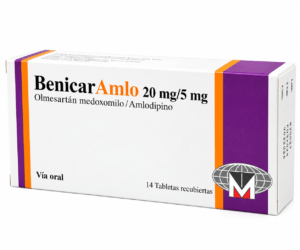 BENICAR AMLO 20MG/5MG 14 TABLETA