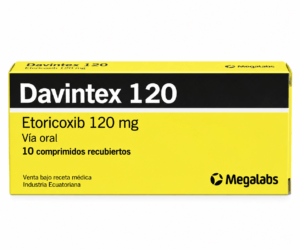 DAVINTEX 120MG 10 COMPRIMIDO