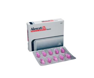 ALERCET D 5MG/15MG 10 CAPSULA