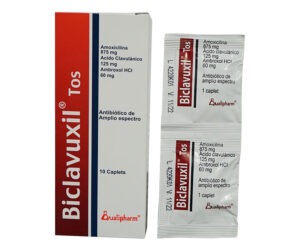 BICLAVUXIL TOS 875MG/125MG/60MG 10 CAPLET