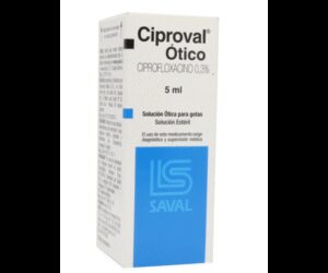 CIPROVAL OTICO 0.03% 5ML SOLUCION OTICA