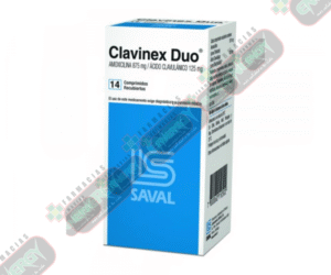 CLAVINEX DUO 875MG/125MG 14 COMPRIMIDO