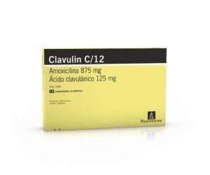 CLAVULIN C/12 875MG/125MG 1 COMPRIMIDO