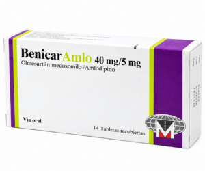 BENICAR AMLO 40MG/5MG 14 TABLETA