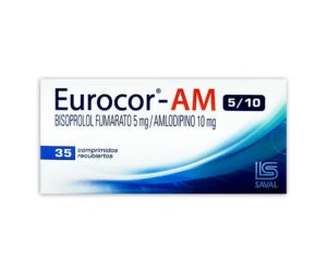 EUROCOR AM 5MG/10MG 35 COMPRIMIDO