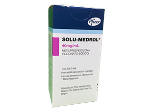 SOLU-MEDROL 40MG/ML 1 SOLUCION INYECTABLE