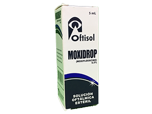 MOXIDROP 0.5% 5ML SOLUCION OFTALMICA