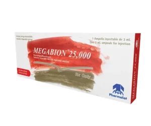 MEGABION 25000 1 SOLUCION INYECTABLE
