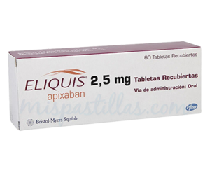 ELIQUIS 2.5MG 60 TABLETA