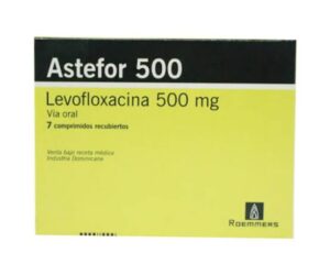 ASTEFOR 500MG 7 COMPRIMIDO