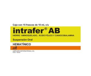 INTRAFER 15 AMPOLLA BEB 10ML