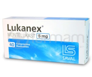 LUKANEX 5MG 40 COMPRIMIDO MASTICABLE