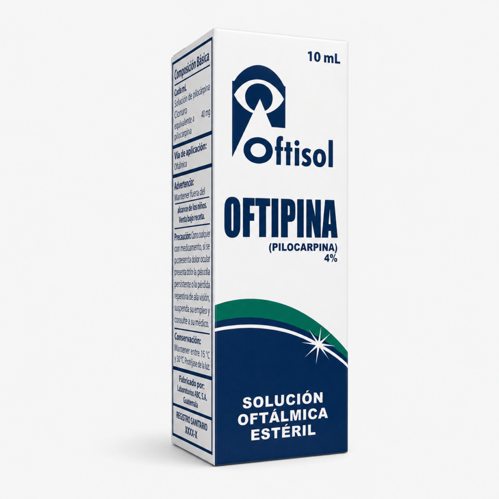 Oftipina 4% 10ml Solución Oftálmica Oftisol.