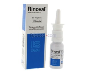 RINOVAL 50MCG 15ML SOLUCION NASAL SPRAY 120 DOSIS