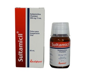 SULTAMICIL 250MG/5ML 60ML POLVO SUSPENSION