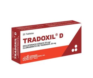 TRADOXIL D 25MG/25MG 20 TABLETA